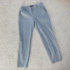 Express Columnist Mid-Rise Ankle Stretch Pants